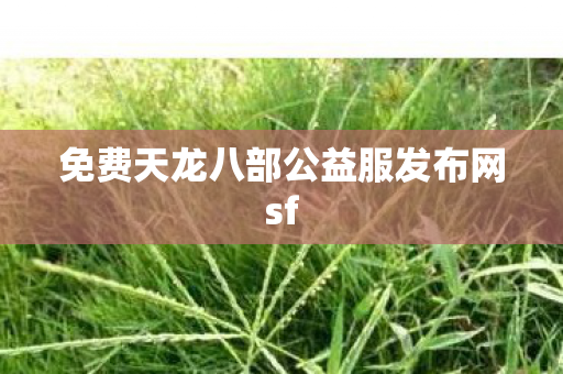 免费天龙八部公益服发布网sf图片