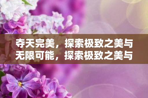 夺天完美,探索极致之美与无限可能,探索极致之美与无限可能,夺天完美 夺天完美,探索极致之美与无限可能,探索极致之美与无限可能,夺天完美