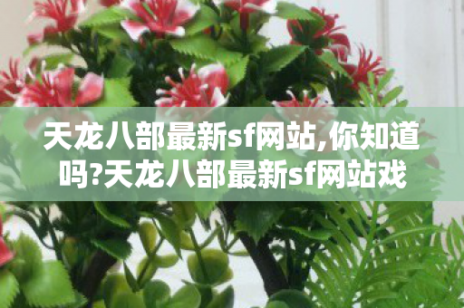 天龙八部最新sf网站戏精图鉴图片