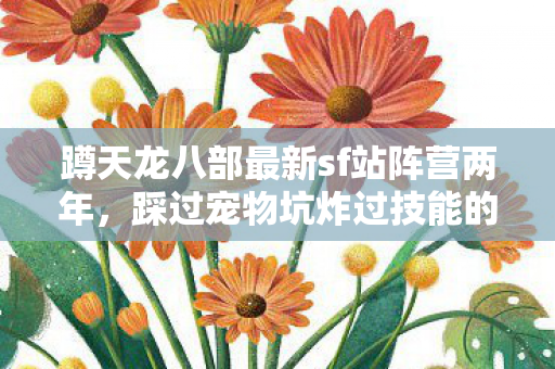 踩过宠物坑炸过技能的血泪野路子指南图片