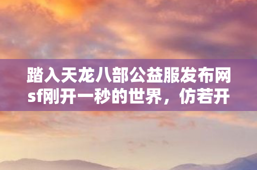 踏入天龙八部公益服发布网sf刚开一秒的世界图片