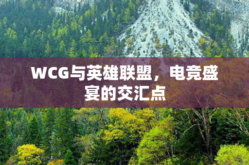WCG与英雄联盟图片