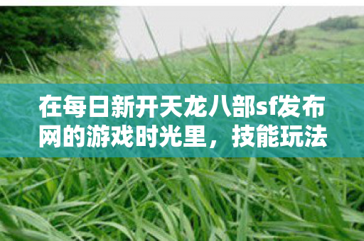 在每日新开天龙八部sf发布网的游戏时光里图片