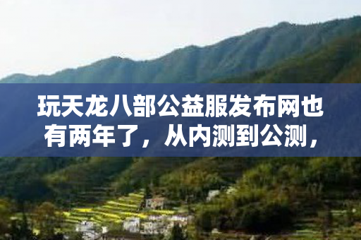 玩天龙八部公益服发布网也有两年了图片