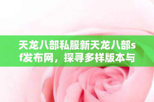 天龙八部私服新天龙八部sf发布网图片