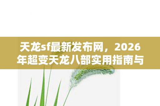 2026年超变天龙八部实用指南与痛点全解天龙八部私服图片