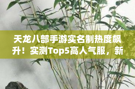 天龙八部手游实名制热度飙升图片