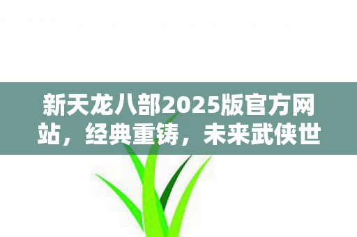 新天龙八部2025版官方网站图片