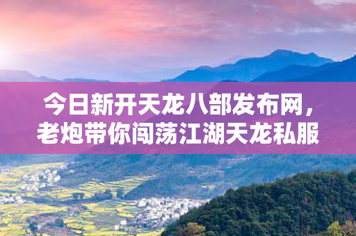 老炮带你闯荡江湖天龙私服图片
