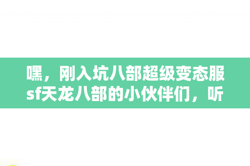刚入坑八部超级变态服sf天龙八部的小伙伴们图片