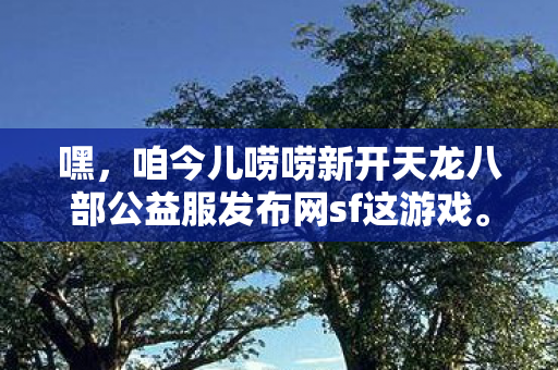 咱今儿唠唠新开天龙八部公益服发布网sf这游戏图片