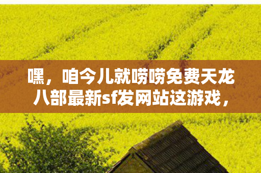 咱今儿就唠唠免费天龙八部最新sf发网站这游戏图片