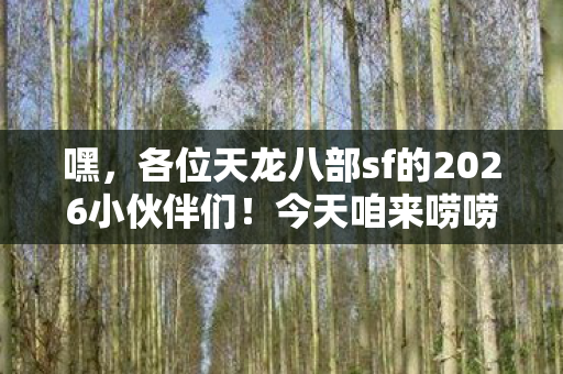 今天咱来唠唠我这刷遍新开天龙八部sf各玩法多年的副本版本玩法推土机的血泪史图片