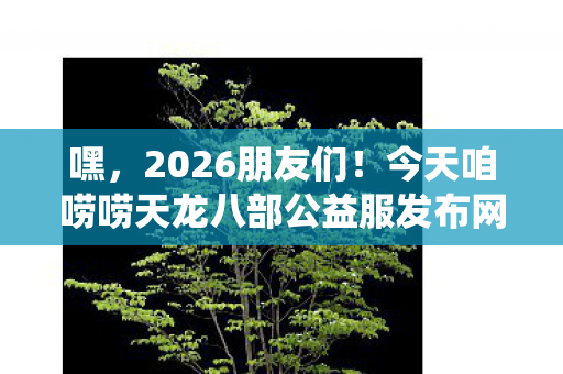 今天咱唠唠天龙八部公益服发布网sf刚开一秒这事儿图片