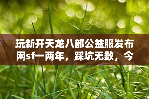 玩新开天龙八部公益服发布网sf一两年图片