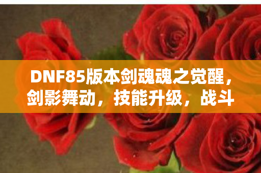 DNF85版本剑魂魂之觉醒图片