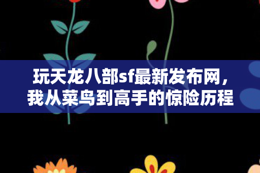 我从菜鸟到高手的惊险历程与实用门道大揭秘天龙八部私服图片