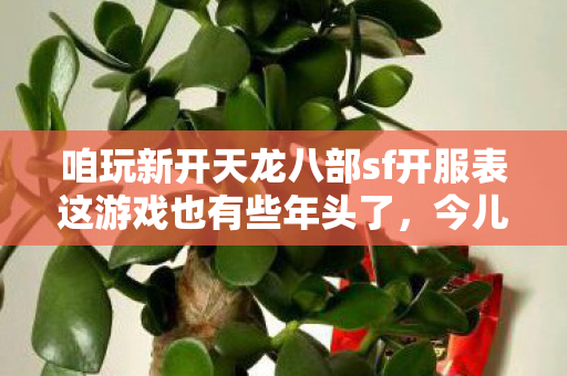 咱玩新开天龙八部sf开服表这游戏也有些年头了图片