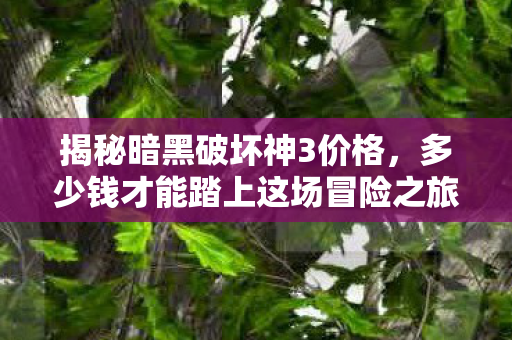 多少钱才能踏上这场冒险之旅图片