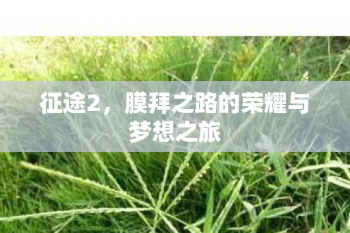 膜拜之路的荣耀与梦想之旅图片