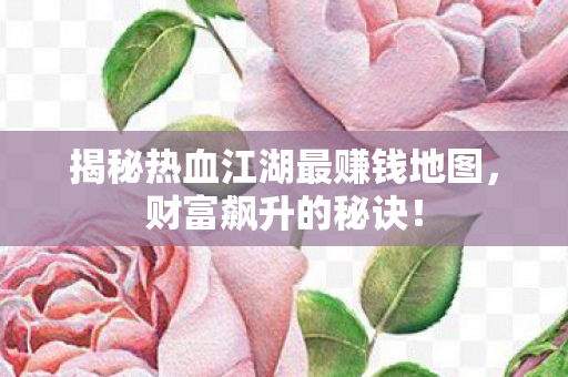 揭秘热血江湖最赚钱地图图片