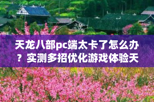 实测多招优化游戏体验天龙八部私服图片