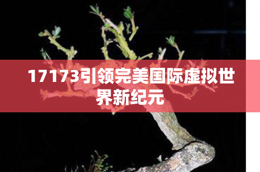 17173引领完美国际虚拟世界新纪元图片