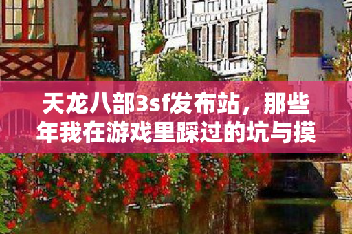 那些年我在游戏里踩过的坑与摸出的野路子天龙八部私服图片