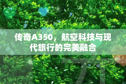 航空科技与现代旅行的完美融合图片