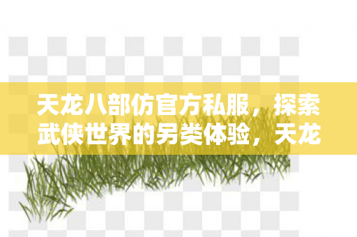 天龙八部仿官方私服,探索武侠世界的另类体验,天龙八部私服,探索武侠世界的另类体验 天龙八部仿官方私服,探索武侠世界的另类体验,天龙八部私服,探索武侠世界的另类体验