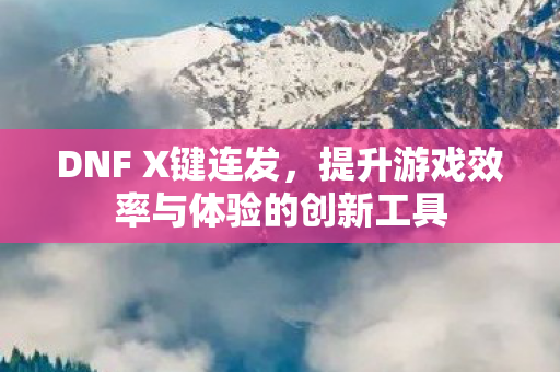 提升游戏效率与体验的创新工具图片