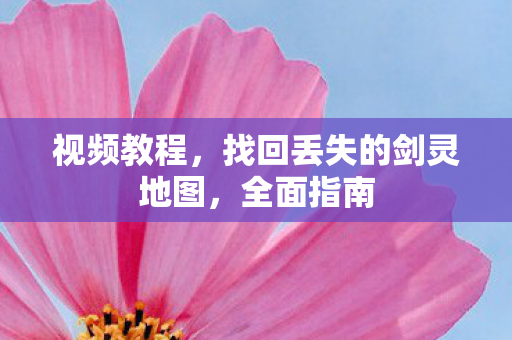 找回丢失的剑灵地图图片