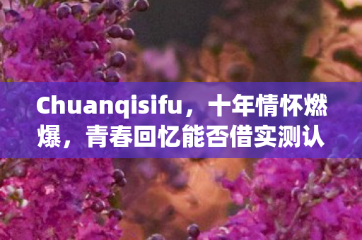 青春回忆能否借实测认证再度重燃图片