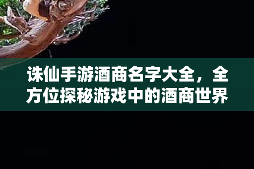 全方位探秘游戏中的酒商世界图片