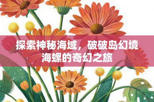 破破岛幻境海螺的奇幻之旅图片