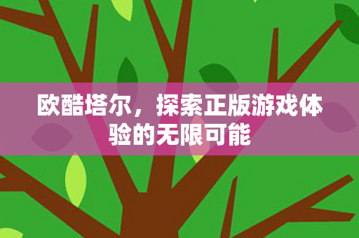 探索正版游戏体验的无限可能图片