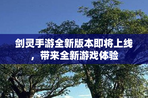 剑灵手游全新版本即将上线，带来全新游戏体验