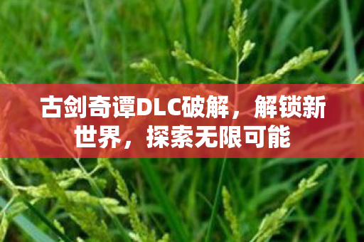 古剑奇谭DLC破解图片