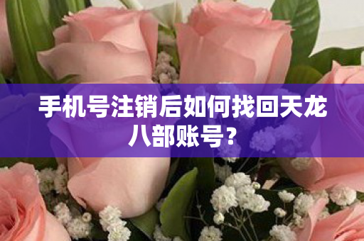 手机号注销后如何找回天龙八部账号图片