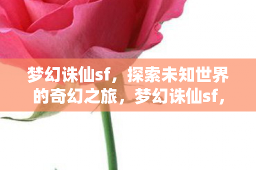 梦幻诛仙sf，探索未知世界的奇幻之旅，梦幻诛仙sf，奇幻之旅探索未知世界