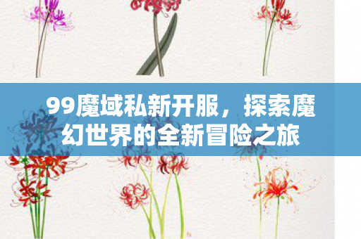 探索魔幻世界的全新冒险之旅图片