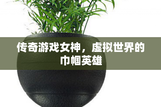虚拟世界的巾帼英雄图片