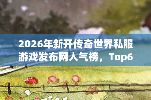 2026年新开传奇世界私服游戏发布网人气榜,Top6热门款体验,躲开95%入门陷阱 2026年新开传奇世界私服游戏发布网人气榜,Top6热门款体验,躲开95%入门陷阱