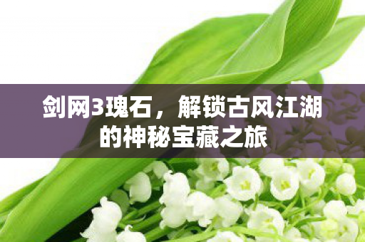 解锁古风江湖的神秘宝藏之旅图片