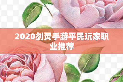 2020剑灵手游平民玩家职业推荐 2020剑灵手游平民玩家职业推荐