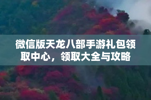 微信版天龙八部手游礼包领取中心图片