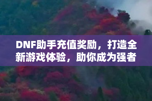 DNF助手充值奖励图片