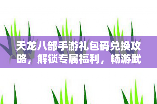 天龙八部手游礼包码兑换攻略图片