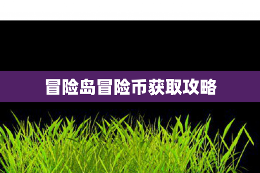 冒险岛冒险币获取攻略图片