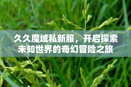 开启探索未知世界的奇幻冒险之旅图片